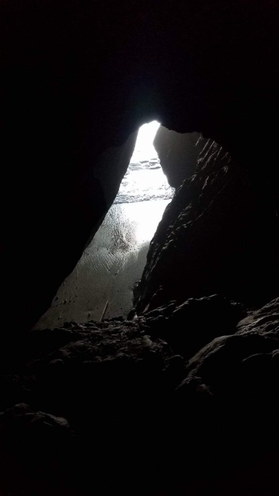 View into Sutro Bath Cave