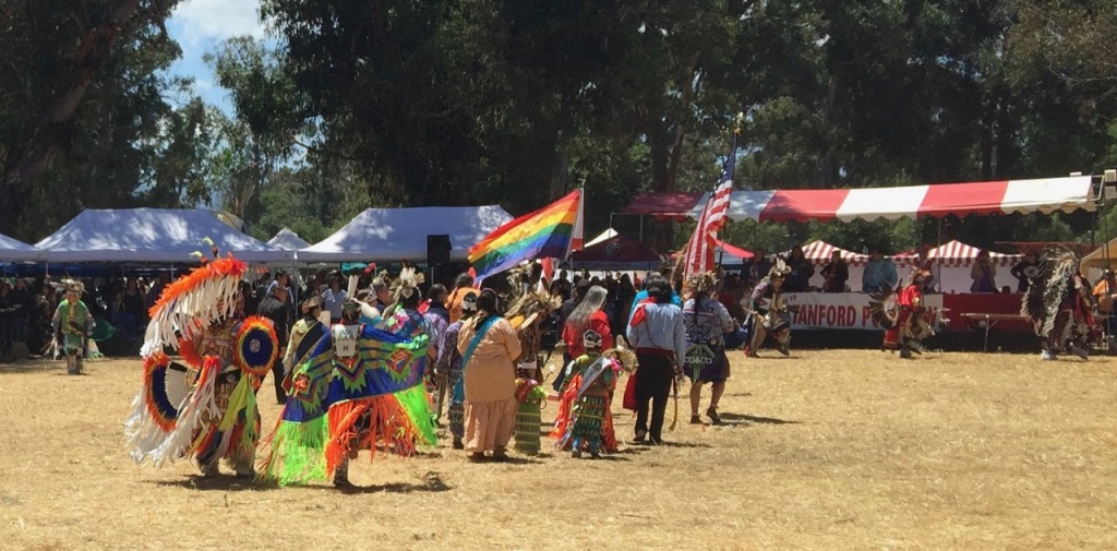 The annual Stanford Pow Wow
